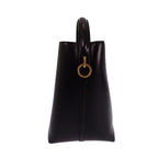 Saint Laurent 37 2-Way Shoulder Bag Calf Black Gold — view 7