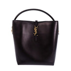 Saint Laurent 37 2-Way Shoulder Bag Calf Black Gold — view 9