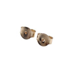 Saint Laurent Pendant Hoop Earrings Metal Gold Cassandra YSL — view 6