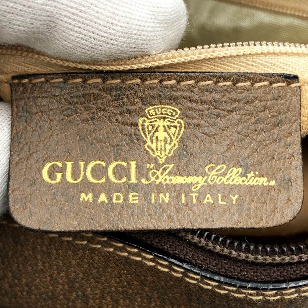 Gucci 001 GG Supreme Sherry Shoulder Bag Vintage — view 7