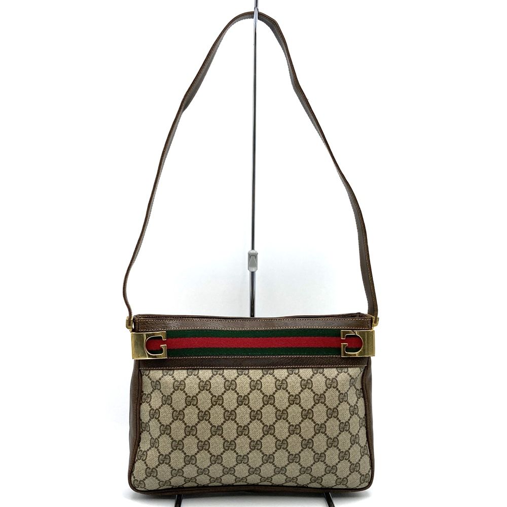 Gucci Shoulder Bag Sherry GG Spree Muo Ludo Vintage
