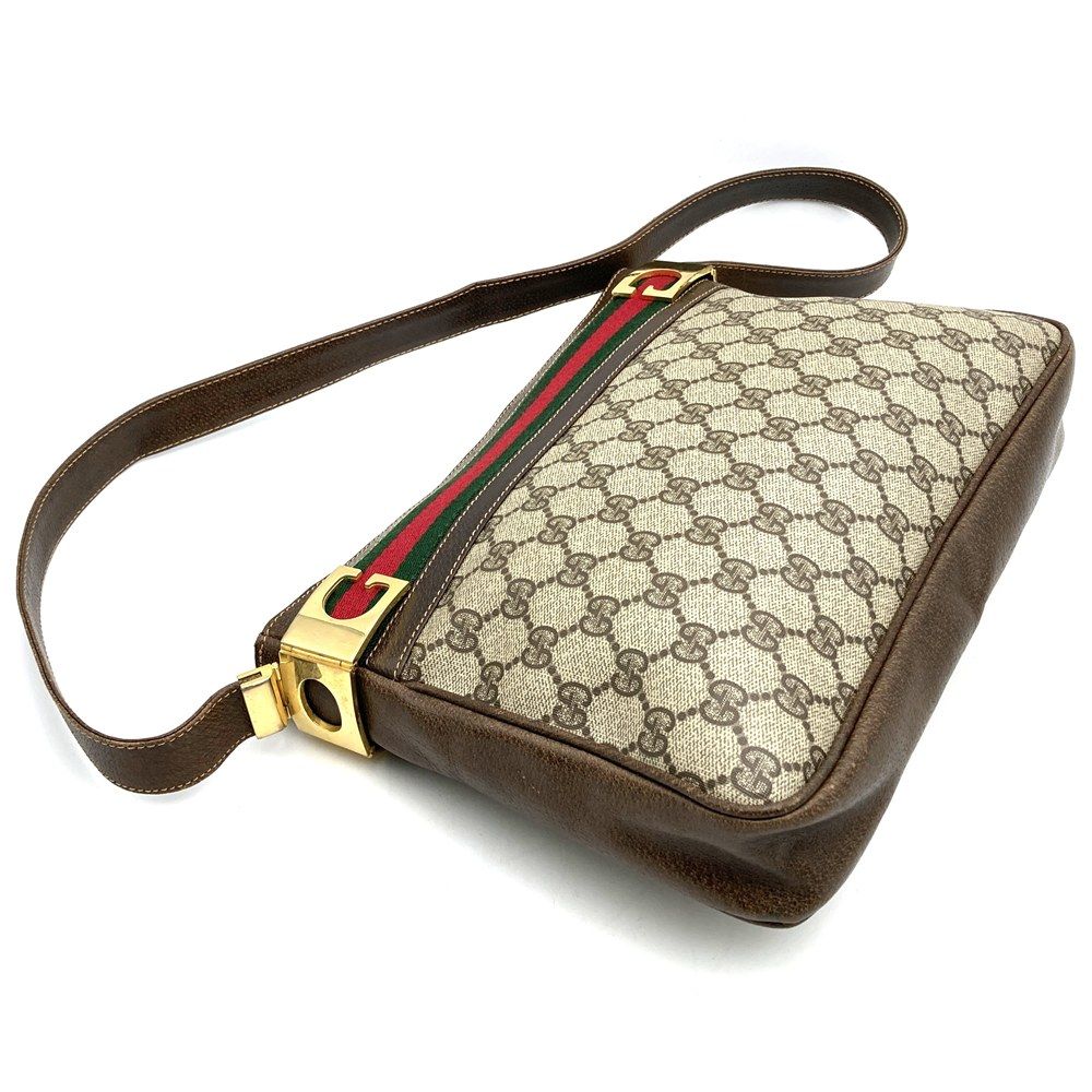 Gucci Shoulder Bag Sherry GG Spree Muo Ludo Vintage — view 3