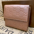 Gucci Bifold Wallet Compact GG Leather Bree — view 2