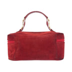 Gucci Horsebit Red Gold Suede 032 Handbag Vanity Bag — view 2