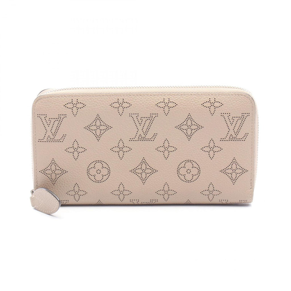 Louis Vuitton Round Wallet Zippy Galle Leather