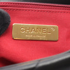 Chanel Shoulder Bag 19 D'isneuf Quilted 2-Way Black Lambskin 19 Chain — view 4