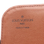 Louis Vuitton Shoulder Bag Cart Ciel MM Canvas Leather — view 4