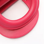 Dior Handbag Lady Dior Mini Cannage 2-Way Magenta Leather Lady Dior Tote — view 8