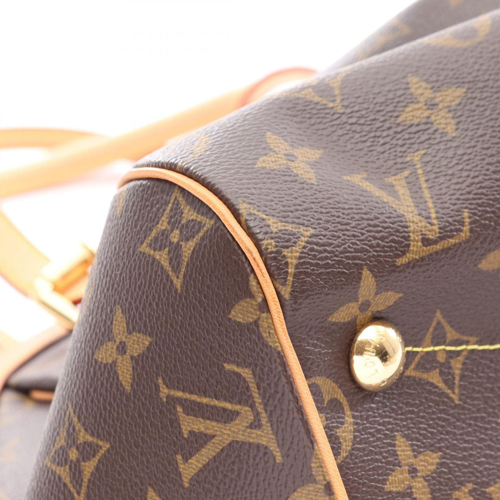 Louis Vuitton Handbag Tivoli GM Canvas Leather — view 6