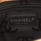 Chanel Tote Cambon Line Small Beige Black Leather — view 4