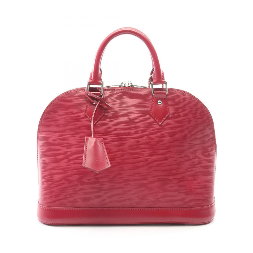 Louis Vuitton Handbag Alma PM Fuchsia Leather