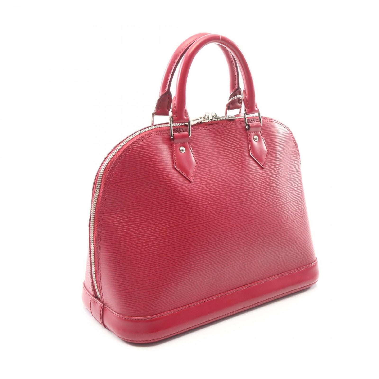 Louis Vuitton Handbag Alma PM Fuchsia Leather — view 2