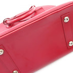 Louis Vuitton Handbag Alma PM Fuchsia Leather — view 7