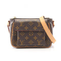 Louis Vuitton Shoulder Bag Viva City PM Canvas Leather
