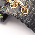 Chanel Shoulder Bag 2.55 Graffiti Mini Croco — view 8