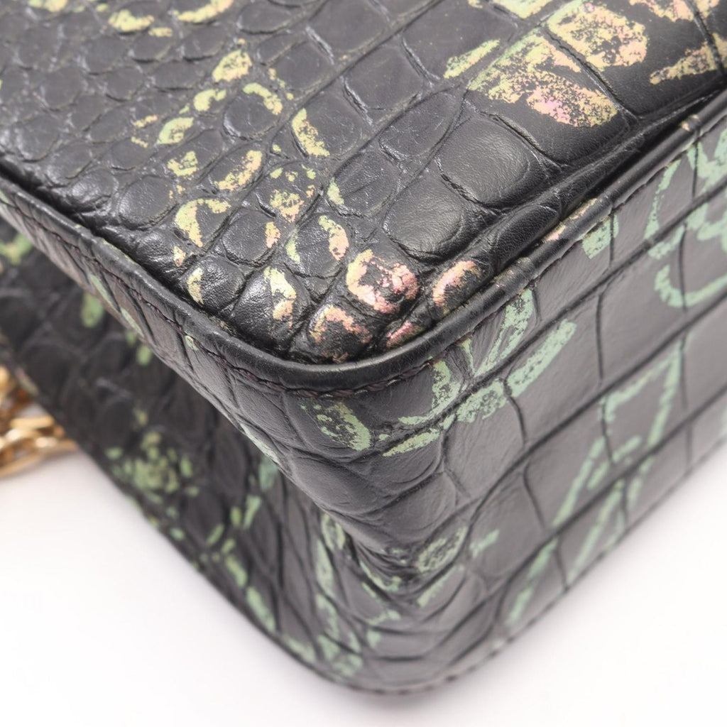 Chanel Shoulder Bag 2.55 Graffiti Mini Croco — view 7