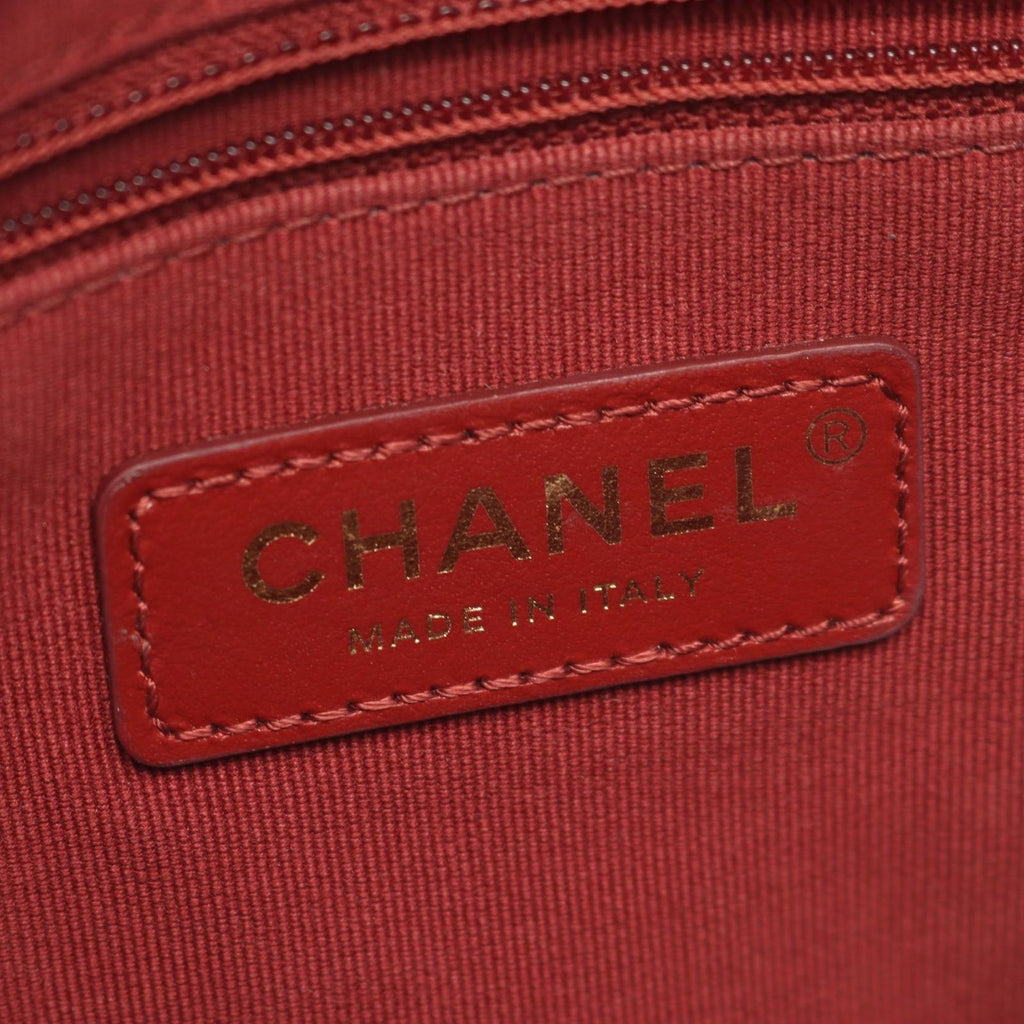Chanel Shoulder Bag Quilted 2-Way Black Lambskin Small Flap Chain — view 4