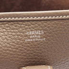 Hermes Shoulder Bag Evelyne 3 Trois PM Etoupe Leather — view 4