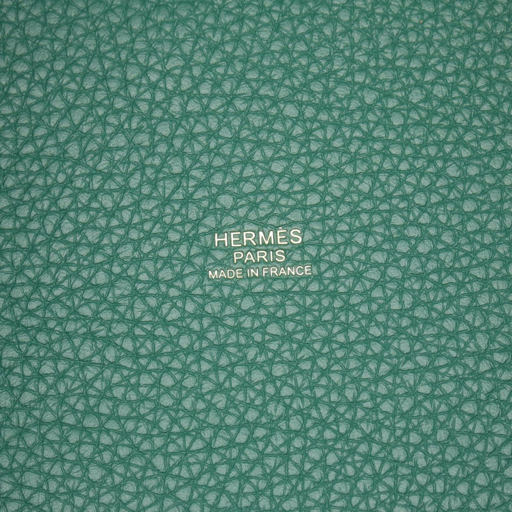 Hermes Handbag Picotin Lock Eclat PM Vert Moyenne Pepa Leather PM Peppermint — view 4
