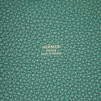 Hermes Handbag Picotin Lock Eclat PM Vert Moyenne Pepa Leather PM Peppermint — view 4
