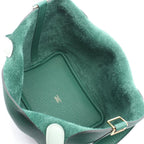Hermes Handbag Picotin Lock Eclat PM Vert Moyenne Pepa Leather PM Peppermint — view 3