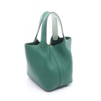 Hermes Handbag Picotin Lock Eclat PM Vert Moyenne Pepa Leather PM Peppermint — view 2