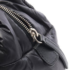 Chanel Coco Cocoon Black Nylon Leather Mini Boston Bag — view 9