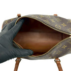 Louis Vuitton Papillon 26 Monogram Pattern Leather Mini Boston Bag Brown — view 9