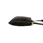 Gucci Guccissima GG Patter Leather Mini Shoulder Bag Pochette Crossbody Dark — view 6