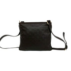 Gucci Guccissima GG Patter Leather Mini Shoulder Bag Pochette Crossbody Dark — view 3