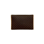 Celine Vintage Macadam Blason Triomphe Pattern Leather Mini Chain Shoulder — view 3