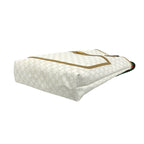 Gucci Vintage Sherry Line Plus Logo Leather Tote White — view 8