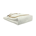 Gucci Vintage Sherry Line Plus Logo Leather Tote White — view 7