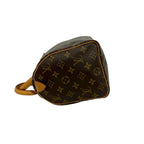 Louis Vuitton Speedy 25 Vintage Monogram Leather Mini Boston Bag Brown — view 5