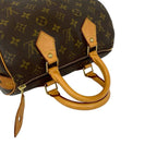 Louis Vuitton Speedy 25 Vintage Monogram Leather Mini Boston Bag Brown — view 4