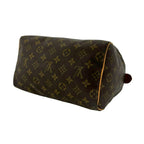 Louis Vuitton Speedy 25 Monogram Pattern Leather Mini Boston Bag Brown — view 8