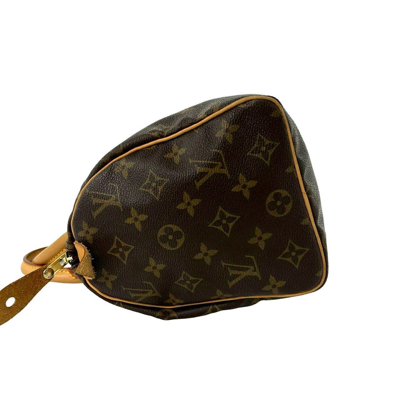 Louis Vuitton Speedy 25 Monogram Pattern Leather Mini Boston Bag Brown — view 5