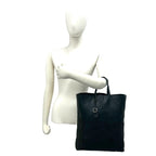 Bottega Veneta Intreccio Butterfly Leather Tote Black — view 2