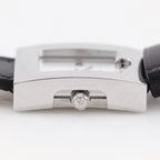 Hermes Watch Stainless Steel Leather Quartz Analog Display White Dial — view 7