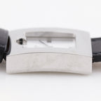Hermes Watch Stainless Steel Leather Quartz Analog Display White Dial — view 8