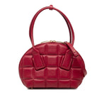 Bottega Veneta the Swoop 2-Way Shoulder Bag Red Leather