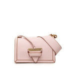 Loewe Barcelona Chain Shoulder Bag Cross Pink Leather