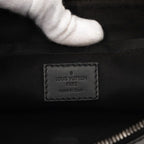 Louis Vuitton Monogram Shadow Pochette Discovery Clutch Noir Black Leather — view 5