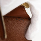 Louis Vuitton Monogram Portefeuille Alexandra Trifold Wallet Brown Leather — view 7