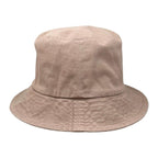 Dior Hat Union Bob Hat Bucket Hat 58 Cotton Logo Beige — view 3