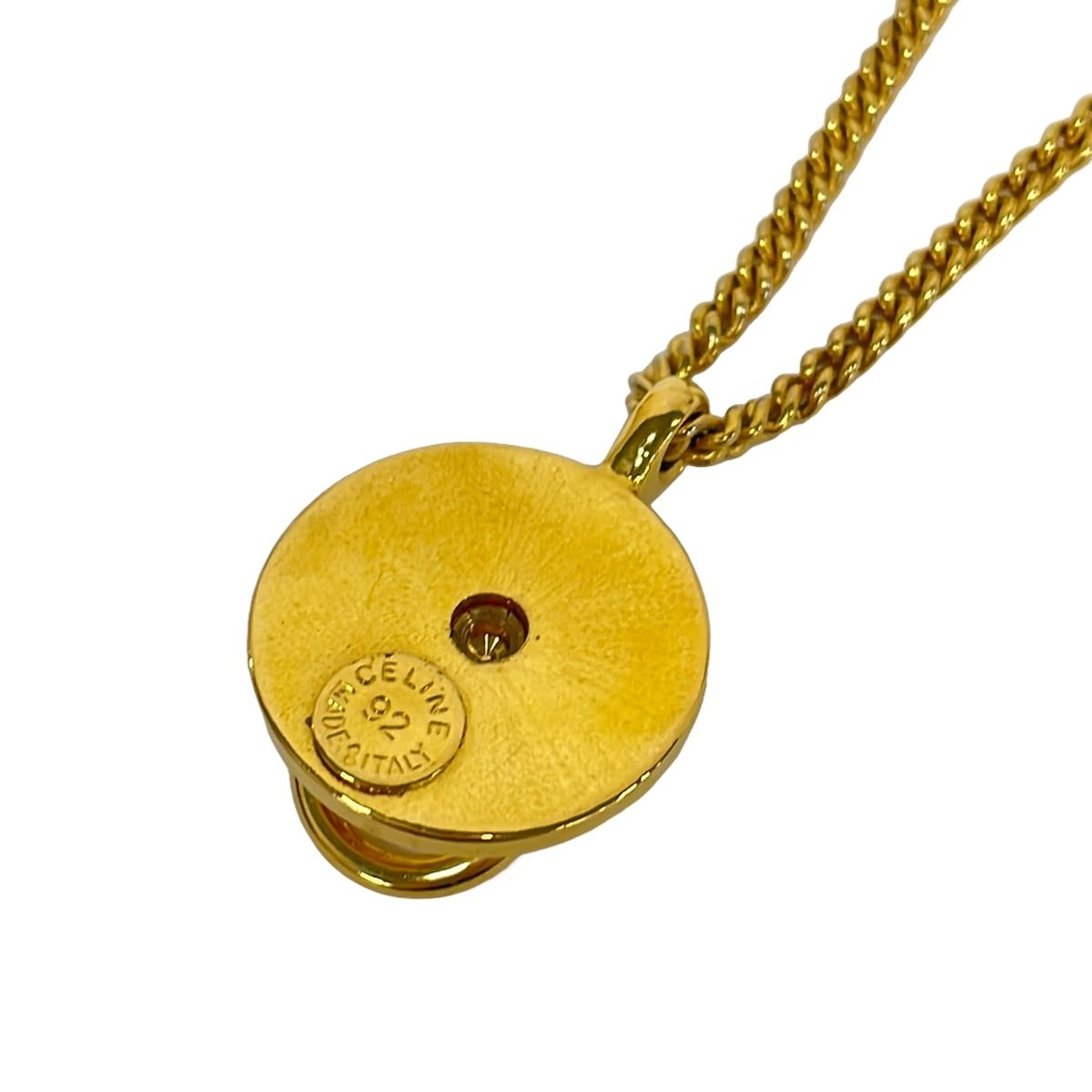 Celine Necklace Gold Clear — view 3