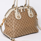 Gucci Hand Shoulder Bag GG Canvas Brown — view 3