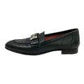 Hermes Loafers 35 Black Leather