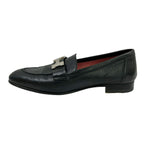 Hermes Loafers 35 Black Leather