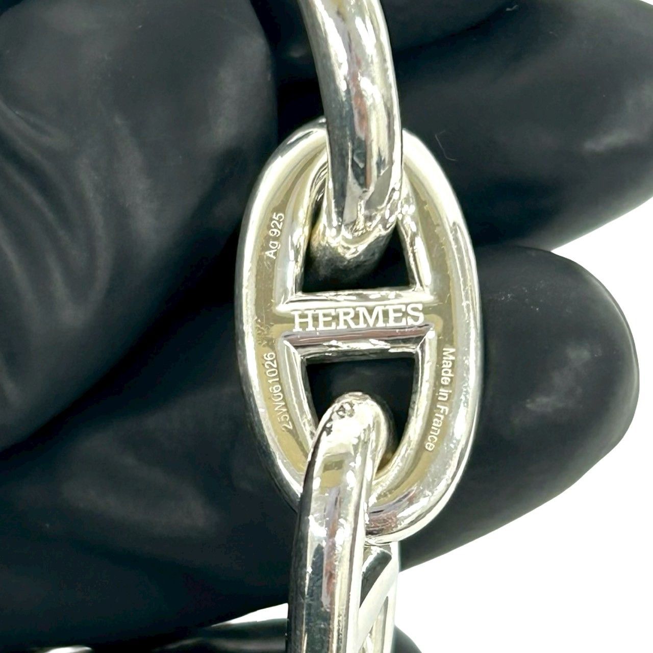 Hermes Chaine D'ancre GM Bracelet 13 Pieces 925 Sterling Silver Chain — view 2